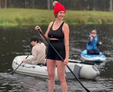 Гребная регата и моржи.