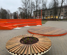 Новое общественное пространство открыли в Белогорке.