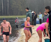 Гребная регата и моржи.