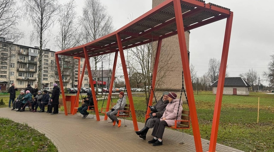 Новое общественное пространство открыли в Белогорке.