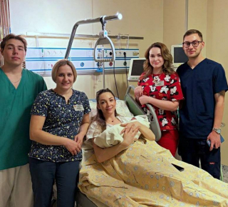  Милана – первенец года в Ленинградской области.