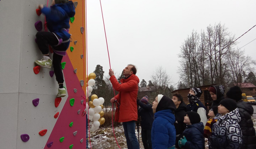 В Гатчинском районе появился новый спортивный объект.