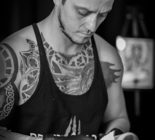 Тату-мастер Дмитрий Аганов
