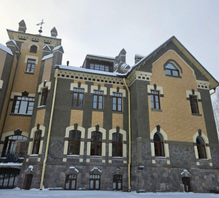 В Белогорке подходит к завершению реставрация усадьбы Елисеевых.