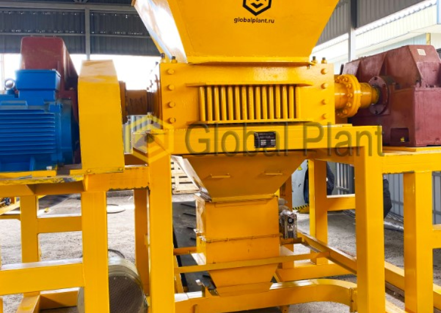 Шредер для измельчения шин Global Recycler 200