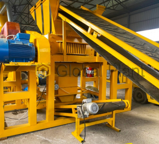 Измельчитель для переработки резины и ТБО 500