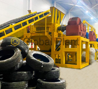 Измельчитель для резины и ТБО Global Recycler 3000