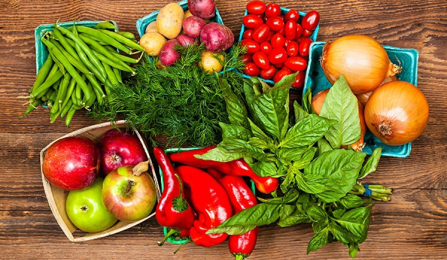 Овощной рацион на апрель.