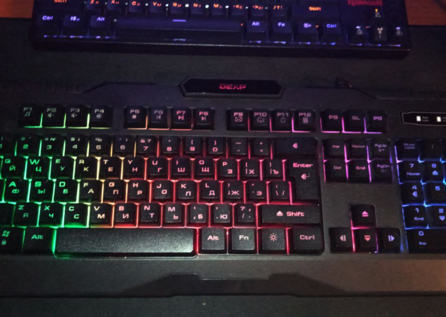 Мембранная клавиатура + мышь в подарок