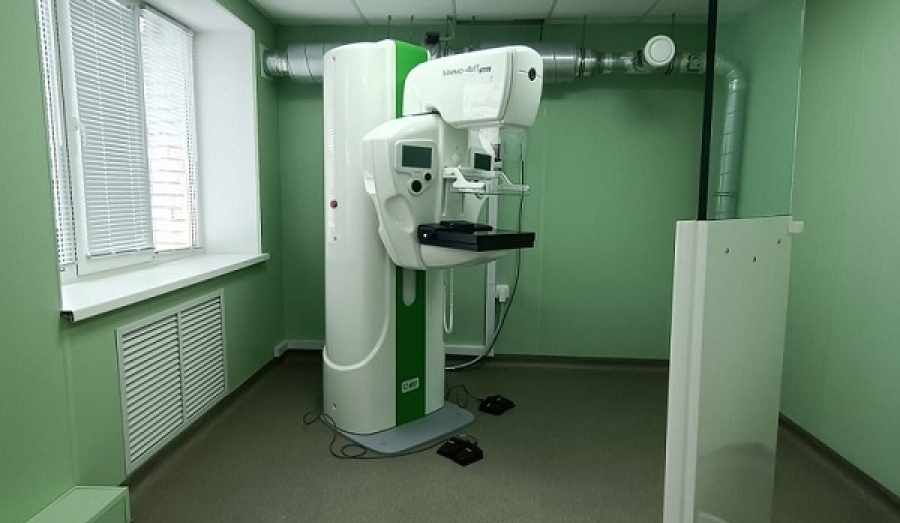 В Сиверской РБ появился маммограф.