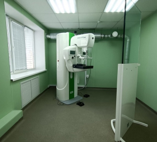 В Сиверской РБ появился маммограф.