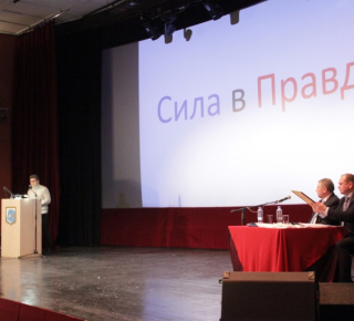 Встреча жителей п.Сиверский с депутатами и администрацией