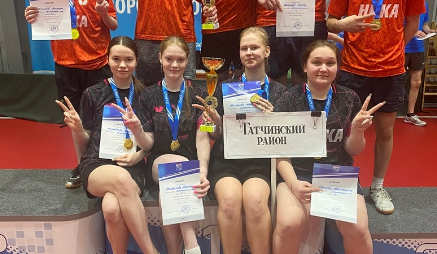 В Сиверском разыграли Кубок по настольному теннису